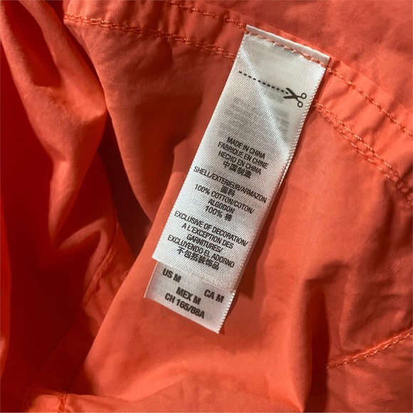NWT Juicy Couture Coral Cotton Lightweight Windbreaker Jacket Size Medium - Picture 6 of 12